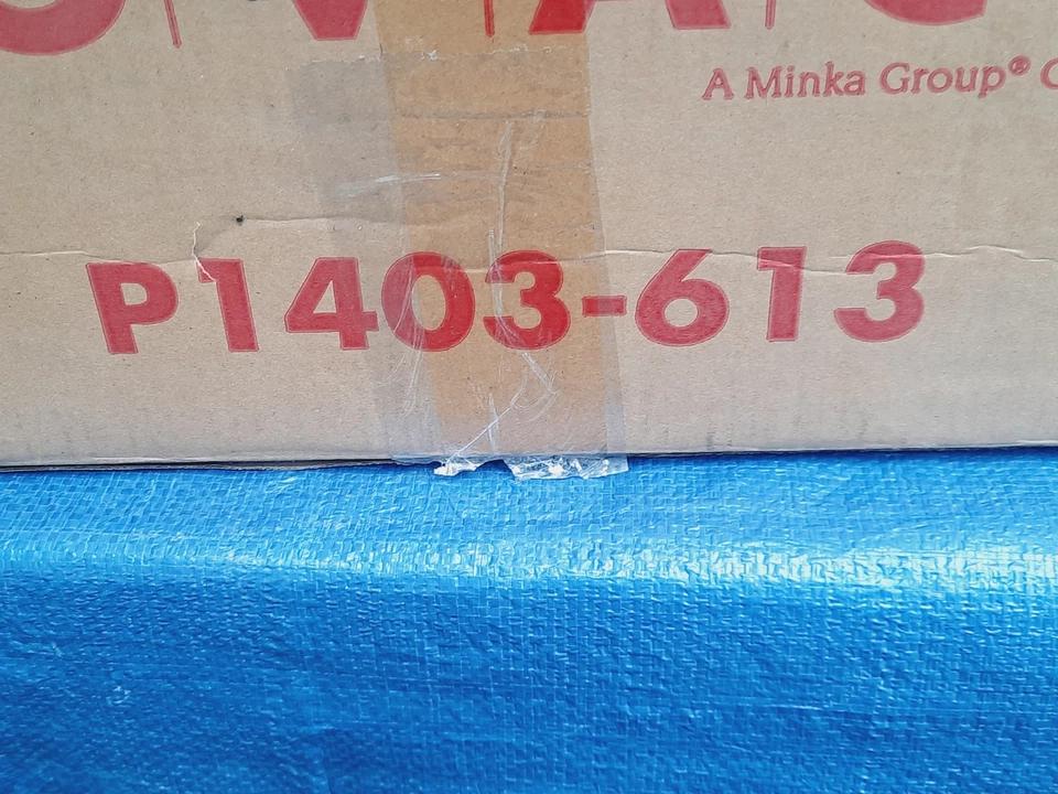 Colgante Kovacs P1403-613 níquel 4 luces de la colección Crystal Clear Foto 4 de 4