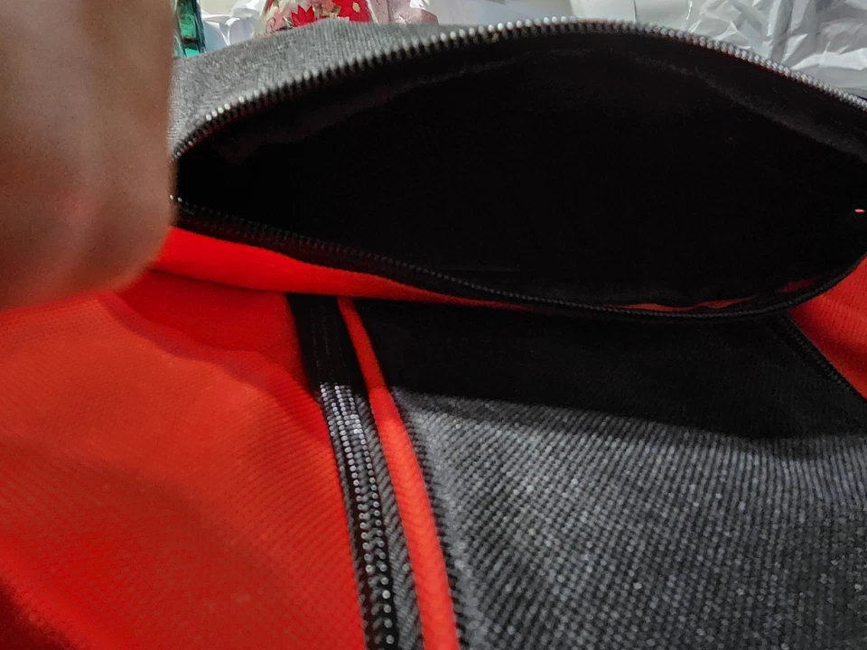 Georgia Bulldogs Campus Backpack  School Gym Book Sport Bag Red Football Zipper - Image 3 of 4