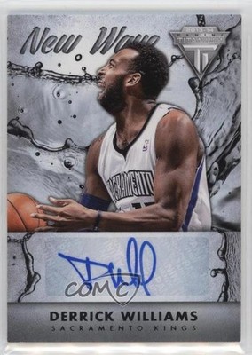 2013-14 Panini Titanium New Wave Signatures Derrick Williams #3 Auto 0qr0