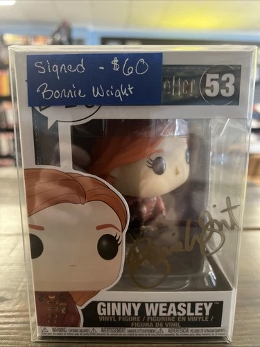 Funko Pop! Vinyl: Harry Potter Ginny Weasley #53 SIGNED By Bonnie Wright W/ COA