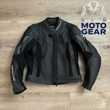 BMW Motorrad Leather Jacket New BMW Motorrad Motorbiker Racing Leather Jacket