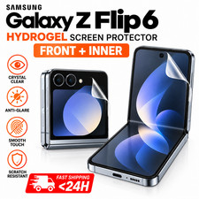 Galaxy Z Flip 6 Anti-Glare Matte Hydrogel Screen Protector 3 5 Pack