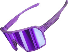 Polarized Sports Sunglasses for Men Women UV Protection Shades for Baseball Runn