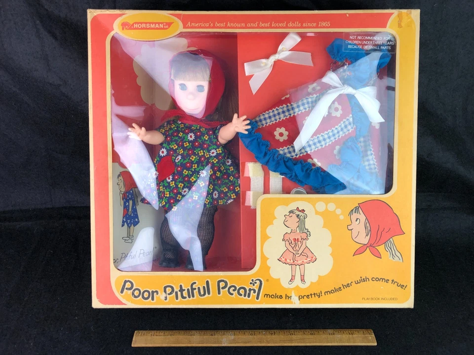 Muñeca de colección POOR PITIFUL PEARL de HORSMAN 11” con caja original nueva en caja Foto 2 de 4