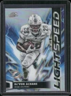 2025 Topps Cosmic Chrome De'Von Achane Base (RAW)