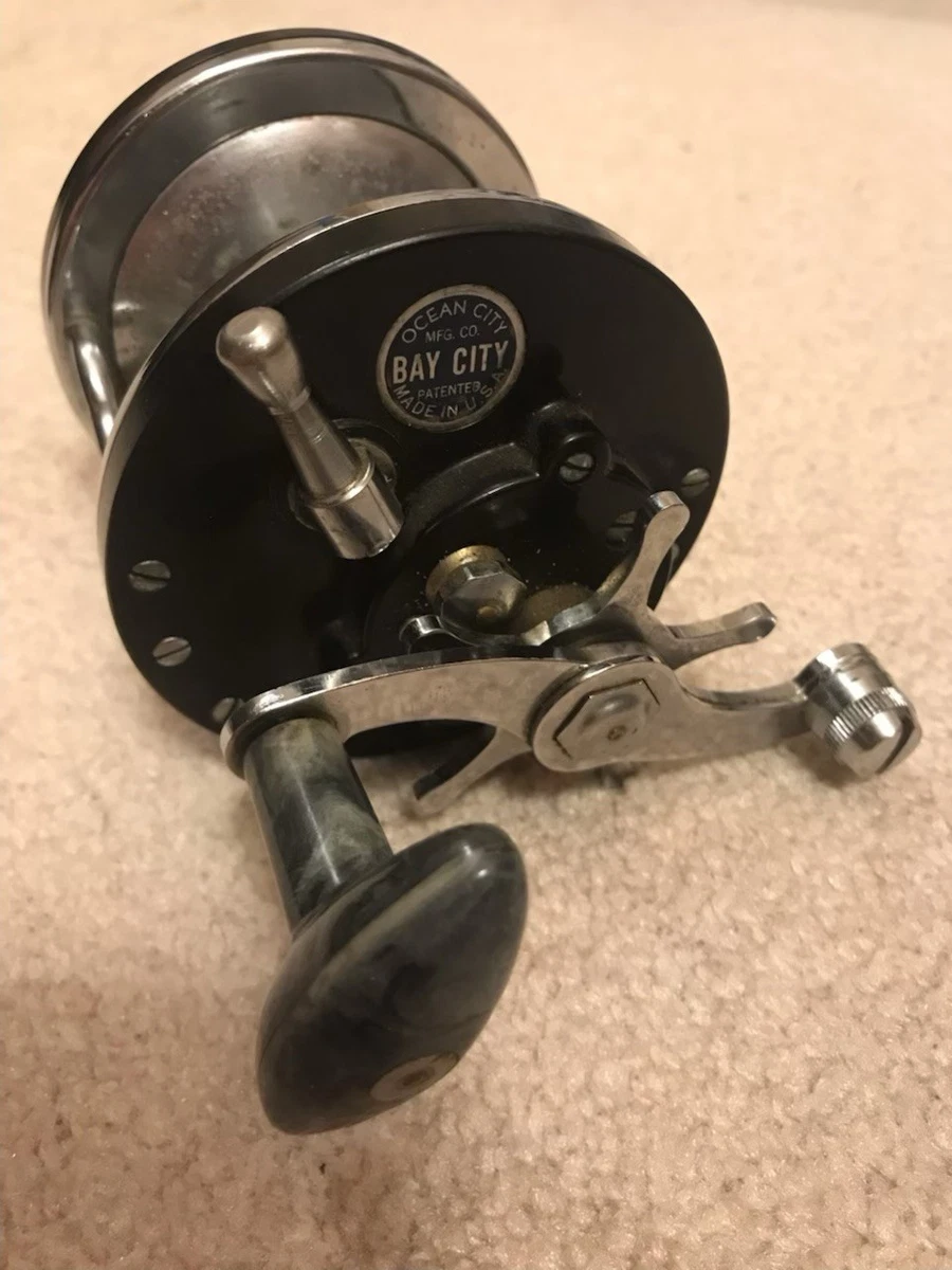 Moulinet de pêche ancien Ocean City Baitcaster n°112 ... - eBay