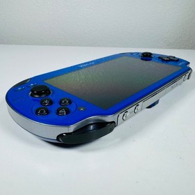Sony PlayStation PS Vita Console PCH-1000 / 1100 (Royal Blue) w/ Charger!