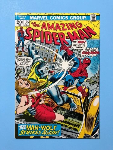 THE AMAZING SPIDER-MAN #125 1973  MARVEL COMICS BRONZE AGE VF