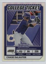 2022 Elite Extra Edition College Tickets Optic Holo Prizm Chase Delauter 0wn0