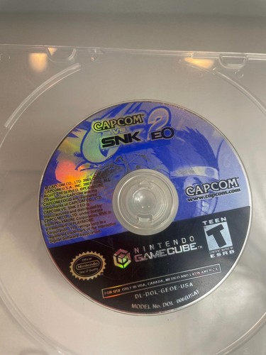 CAPCOM VS SNK 2: EO Nintendo GAMECUBE ARTWORK Only NO GAME! FREE