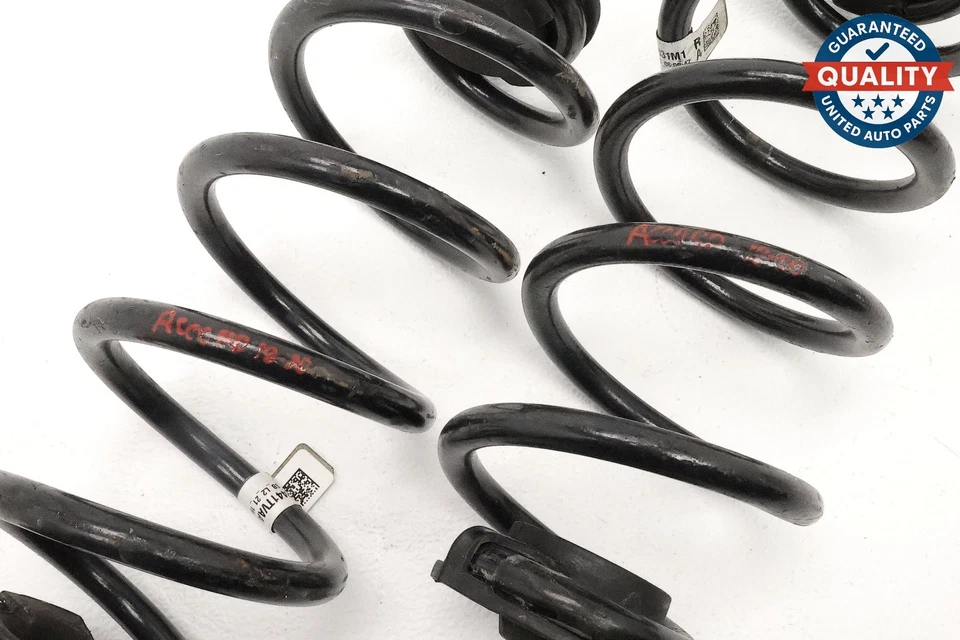 2018 - 2022 HONDA ACCORD REAR RIGHT & LEFT SIDE COIL SPRING SET OEM - Image 3 of 4