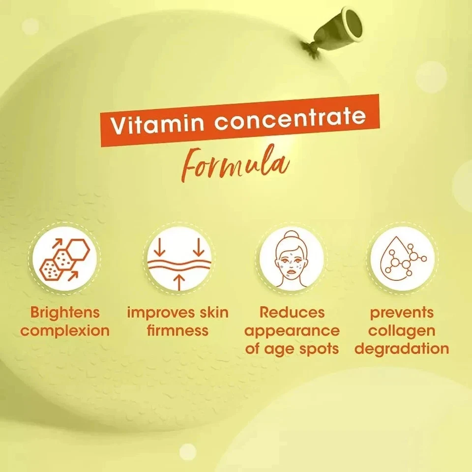 Simples 10% Vitamina C+E+F Sérum Facial Reforçador Para Pele Brilhante 30ml - Imagem 4 de 4