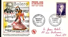 MAURICE RAVEL BOLERO MUSIC COMPOSER 1956 FRANCE FDC