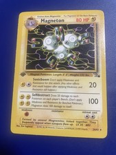 Magneton 1st Edition Fossil 26/62 VLP on eBay