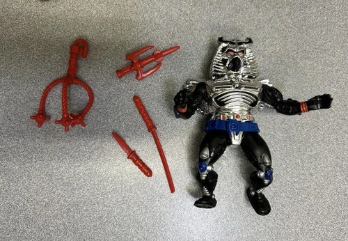 Chrome Dome Complete - Vintage 1991 Playmates TMNT Teenage Mutant Ninja Turtles