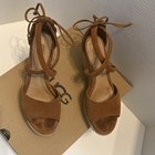 UGG Women's Reagan Platform Wedge Sandals Size 7 Chestnut Suede  — photo 2