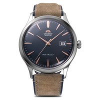 Orient Bambino RA-AC0P02L10B – Herrenuhr, Elegant, 42 Mm, Edelstahl, Garantie: 3
