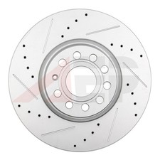 HP Front Brake Disc Rotors – Compatible With Volkswagen Tiguan 2.0 2008-2015