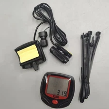 Bike Bicycle SPEEDOMETER Cycle Digital Odometer Computer MPH KMH Waterproof LCD