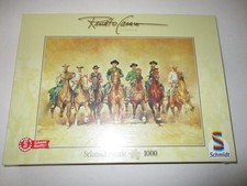 Schmidt Puzzle 57543 Renato Casaro: Die glorreichen Sieben 1000 Teile Puzzle NEU