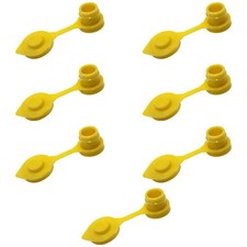 7 -Yellow Vents Replacement Cap Air Gas Can Fuel Jug Blitz Wedco Scepter Midwest