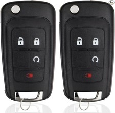 Key Fob Replacement Ignition Vehicles Compatible with 2010-2016 Equinox Sonic/ 2