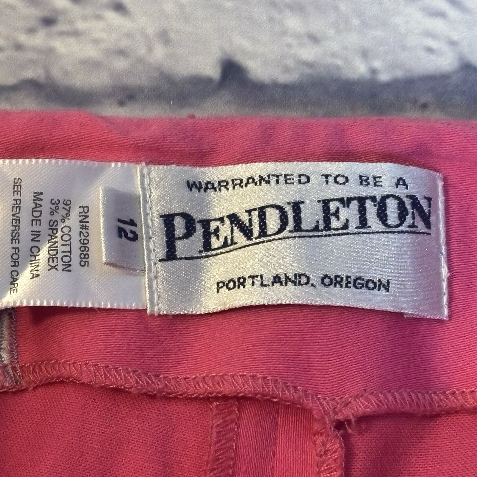 Pendleton Capri Pink Pants Dragonfly Colorful Fun… - image 11