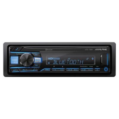 Alpine UTE-73BT Mechless Digital Media Receiver with BT Wireless Technology