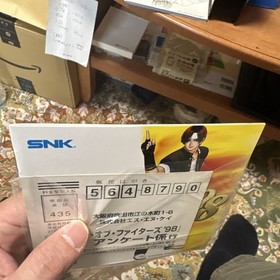 THE KING OF FIGHTERS 98 SNK NEOGEO AES ROM KOF 98 Fighting Retro Game Tested JP