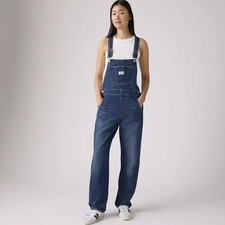 LEVI'S Vintage Denim Women's Overalls, Propose To Me - Dark Wash New 