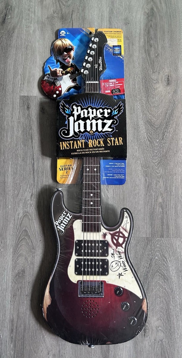 WowWee Paper Jamz Guitar Series 2 Instant Rock Star New in Package