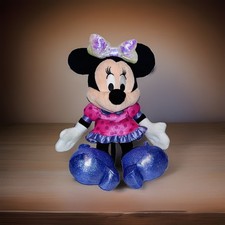 Disney Clubhouse Minnie Mouse Talking  Light Up Bow 15" Character Plush Works