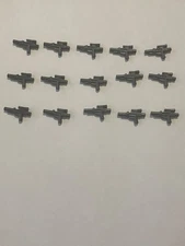 LEGO Star Wars Guns Pearl Dark Gray Blaster Lot 15x  Star Wars Weapons/Guns