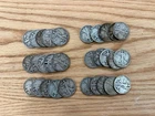 Lot of 30.  Liberty Walking Half Dollar Coins 1916-1947 Silver Circulated