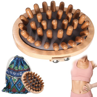 #ad Meridian Pressure Brush Wood Therapy Massage Tools for Belly Fat Wooden Meri... $34.20
