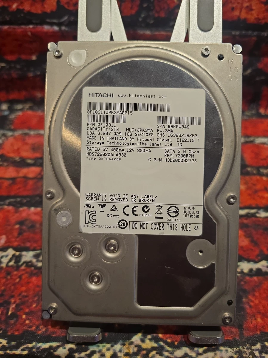 Hitachi 2TB Internal Hard Disk Drives for sale - eBay