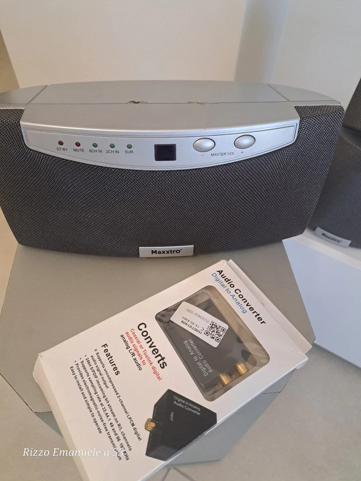 amplificatore home theatre 5.1 Casse Maxxtro Mx600 - Immagine 2 di 4