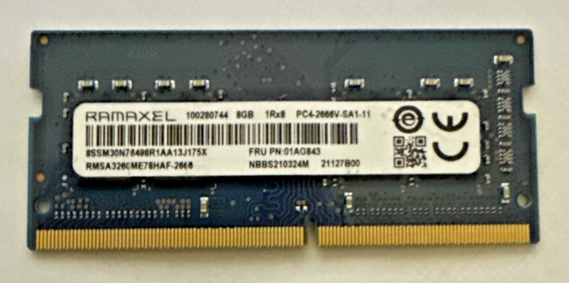 Ramaxel PC4-21300 (DDR4-2666) Bus Speed DDR4 SDRAM Memory (RAM