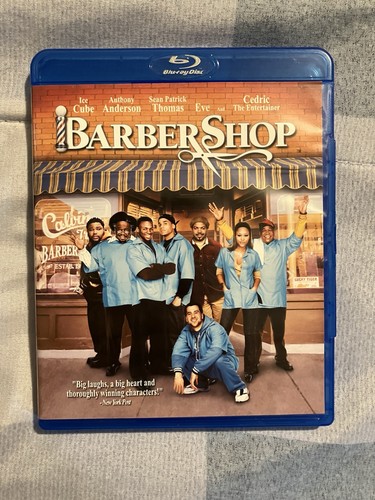 Barbershop (2002 Blu-ray) Ice Cube, Cedric the Entertainer, Michael Ealy MVD OOP