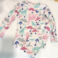 Baby GAP Toddler Girls 5 Years Dino Dinosaurs 2PC Pajama Set Light Pink