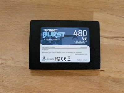 Patriot Burst Elite 480GB SATA 3, 2,5 Zoll Interne SSD (PBE480GS25SSDR)