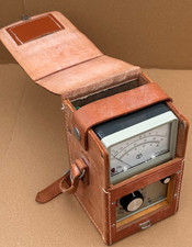 Vintage BT Multimeter Meter Multi Range No.12D with Leather Carry Case