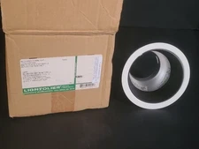 NEW IN BOX Lightolier 1005 - 5" All White & Black Recessed Light Baffle Trim