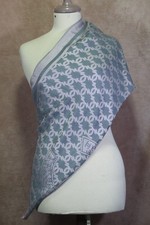 Auth Chanel Scarf Shawl Stole Wrap CC 65% Cas...