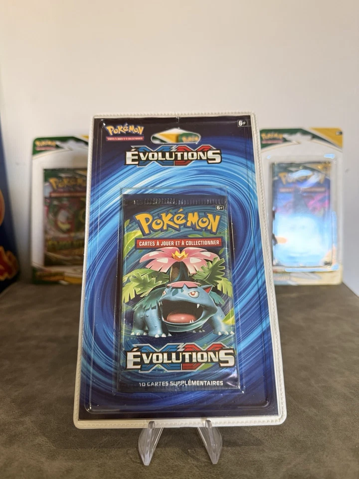 Pokémon JCC XY - Évolutions Booster scellé FR 10 cartes 1 paquet Florizarre - Photo 1/2