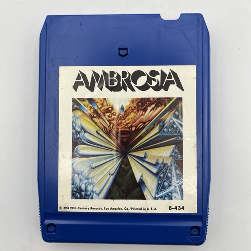 Ambrosia - Self-Titled - Restored 8 Track Tape - New Pad and Splice