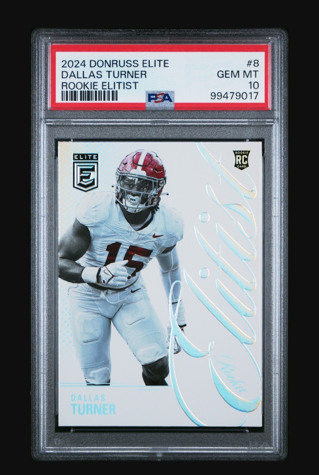 Dallas Turner Panini Donruss Elite Rookie Elitist #8 Base