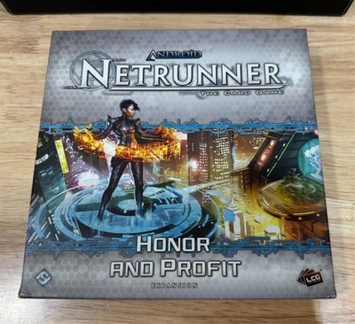Android Netrunner Honor and Profit Expansion Pack Fantasy Flight open box
