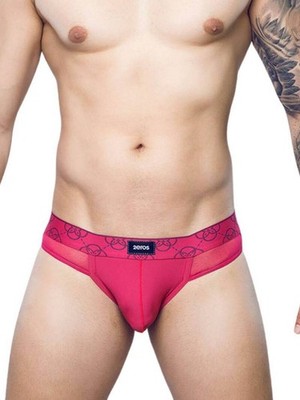 2eros Himeros Brief: Mens Breathable Mesh Underwear, Support Enhancing Pouch
