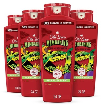 Old Spice Cleansing Body Wash for Men, 3X Defense, 24/7 Shower Fresh with Lastin